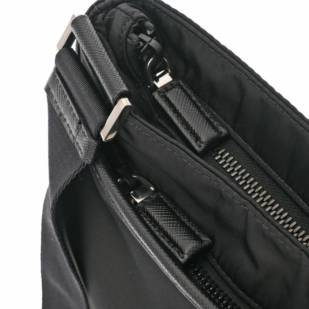PRADA Re Shoulder Bag Black Leather - Picture 9 of 9